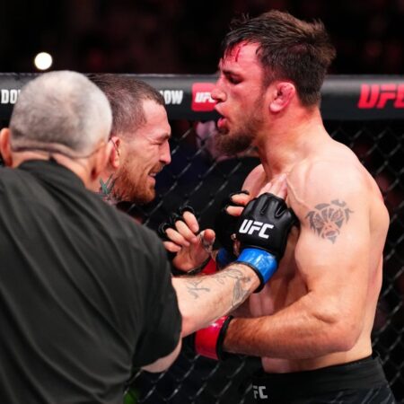 Фанаты считают, что звезду UFC уволят за драку после боя