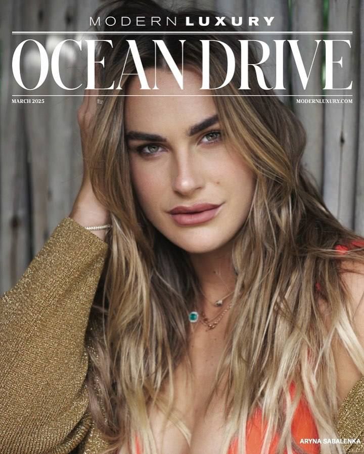 Preview Арина Соболенко украсила обложку журнала Ocean Drive