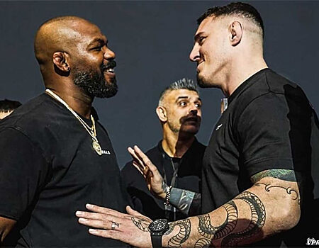 Переговоры о бое Джон Джонс — Том Аспиналл: Встреча UFC перед UFC London