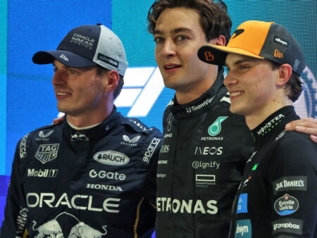 Гран-при Сингапура: Расселл побеждает, McLaren снова чемпион