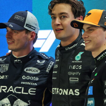 Гран-при Сингапура: Расселл побеждает, McLaren снова чемпион