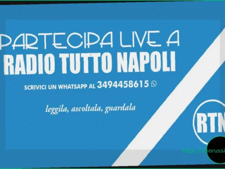 Радио Tutto Napoli: Болельщики «Наполи» в эфире программы «Неаполь в мире» в 17:00