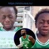 Джейлен Браун утешает 6-летнего фаната после перехода в «76ers»
